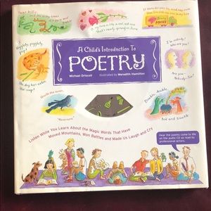 Like new hardback poetry with CD by M. Driscoll